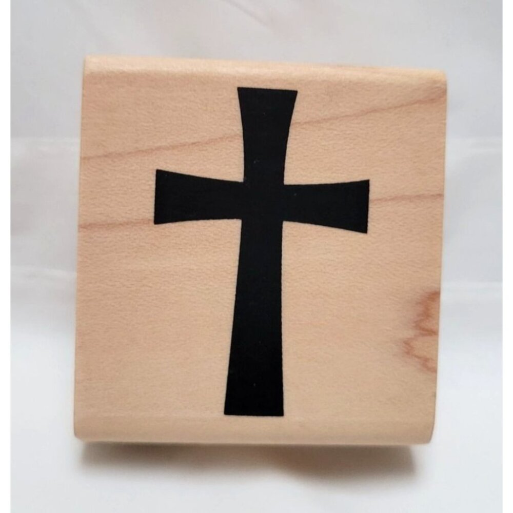 Stampabilities 2011 Simple Cross Rubber Stamp For Paper Crafts 359257-D
